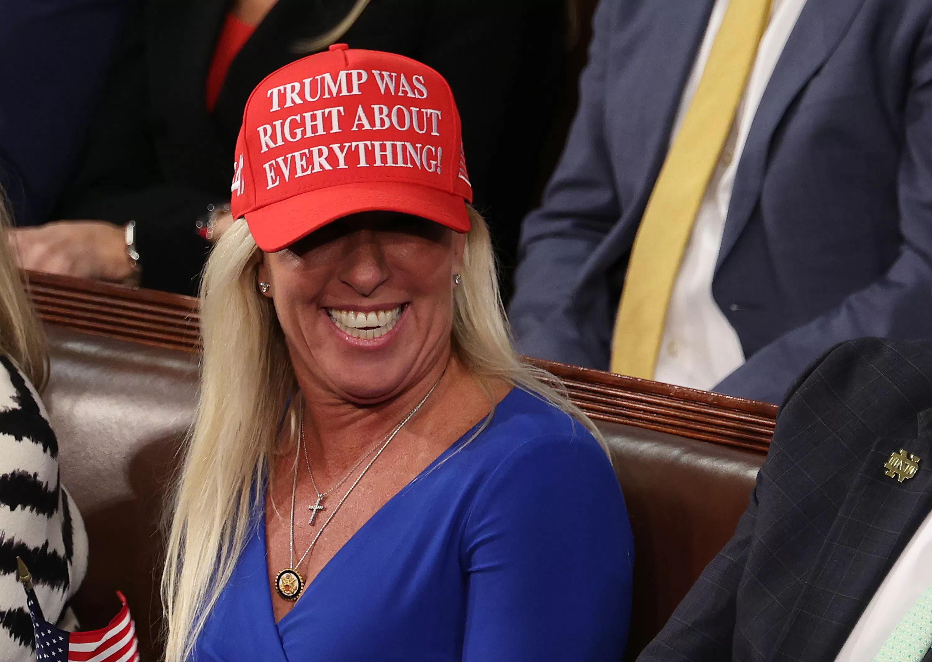 Marjorie Taylor Greene Rips Into 'Weak' Republicans
